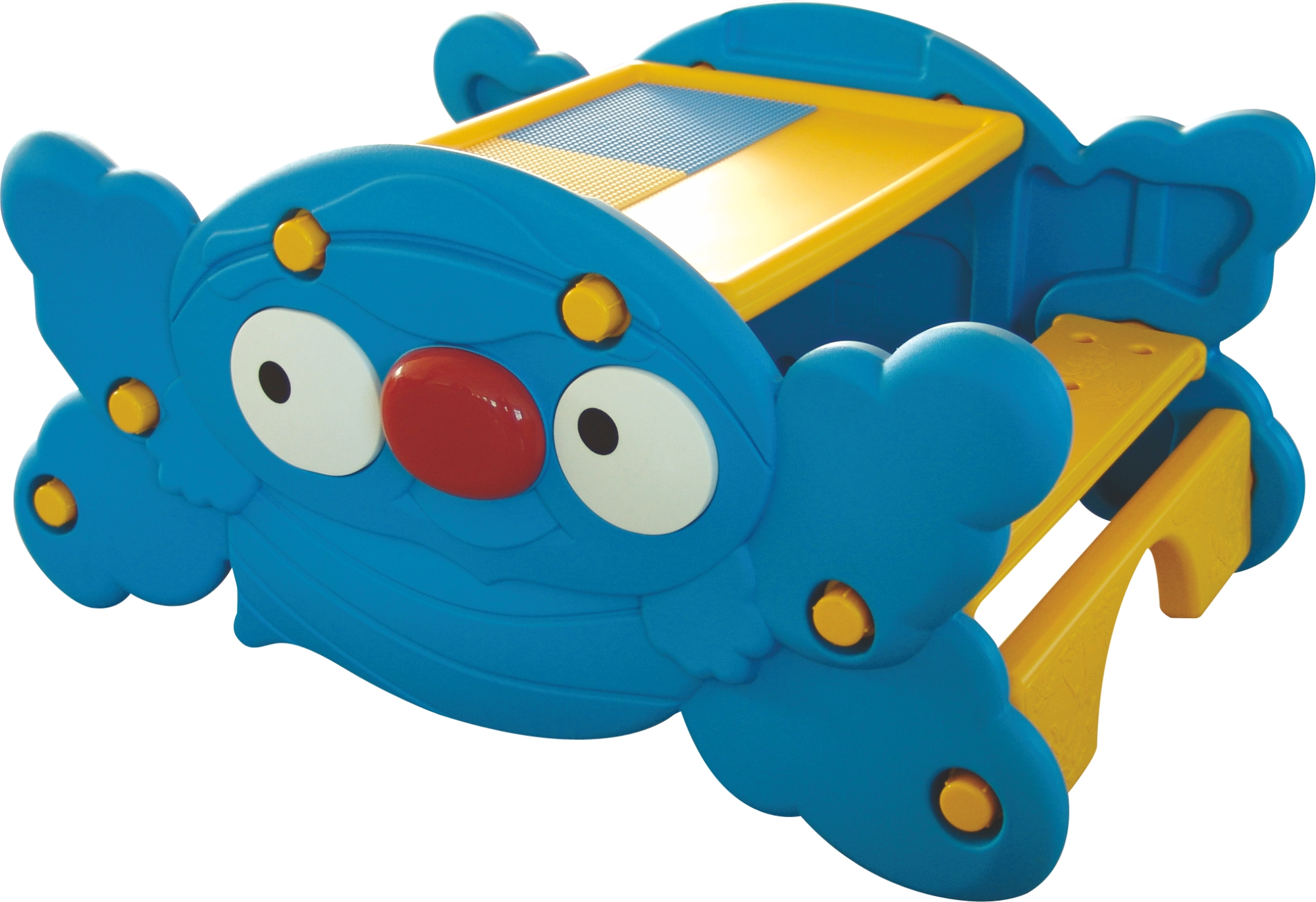2-in-1 plastic rider car & table bench set SLWJ-247