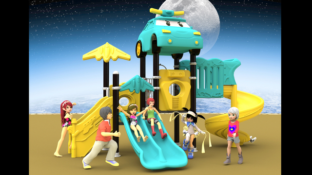 kids preschool playground equipment HT-14012