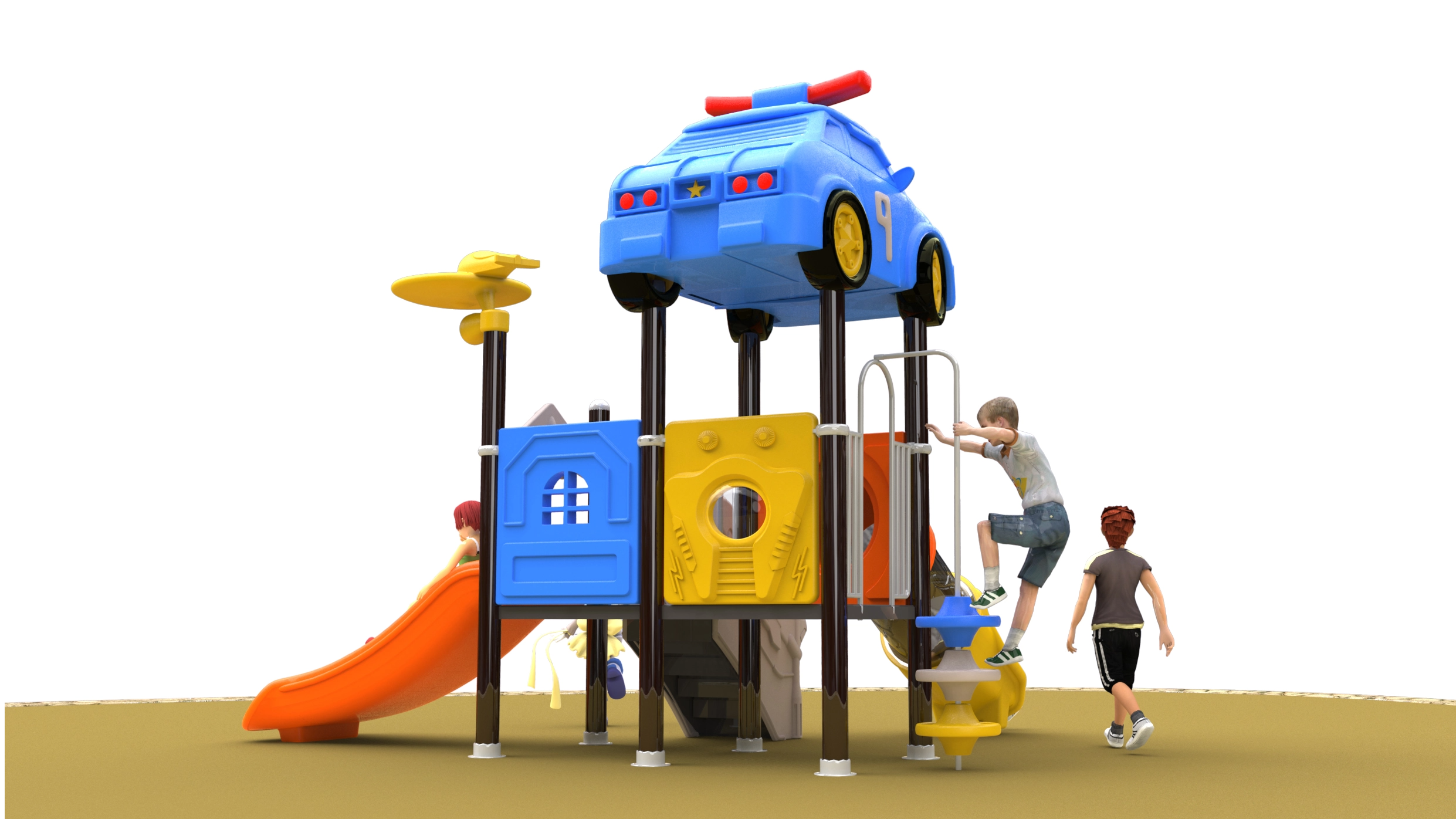 daycare outdoor playground equipment HT-14041