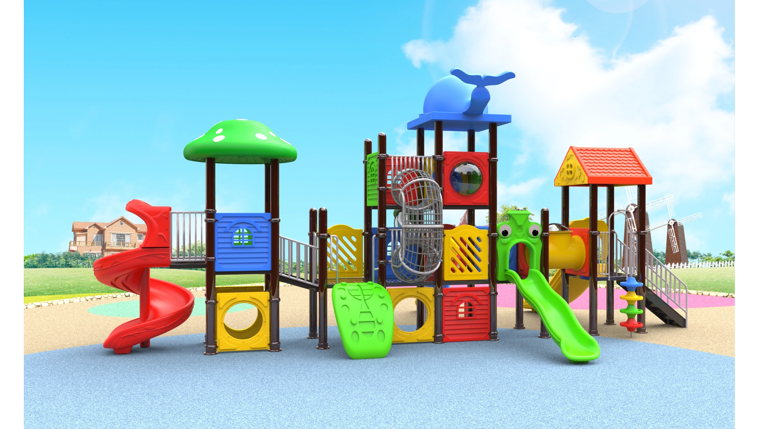 equipment in a playground HT-14026