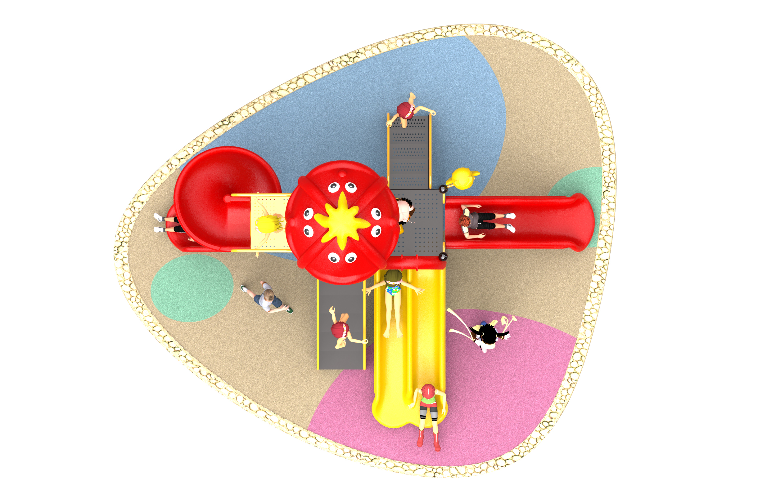 playground equipment for kindergarten HT-76045