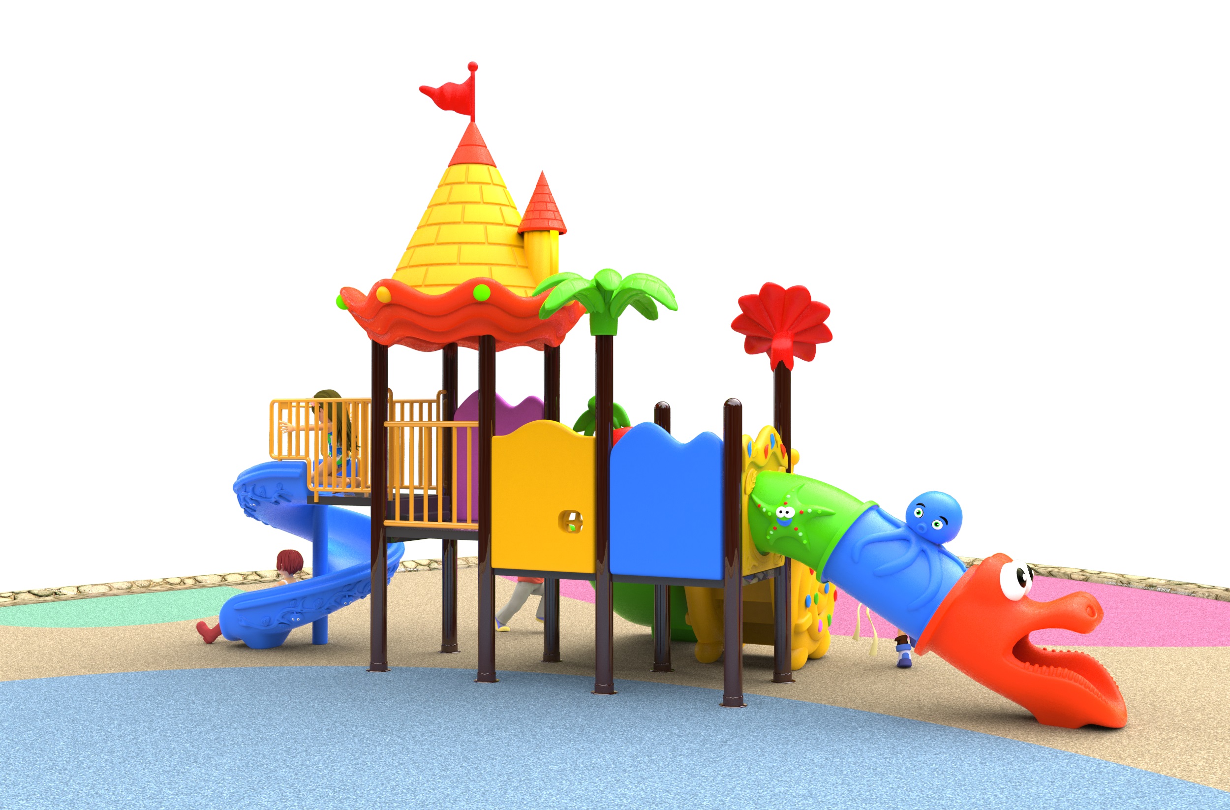 indoor slide playground HT-76160