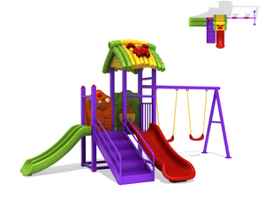 outdoor slides toddlers HT-55083