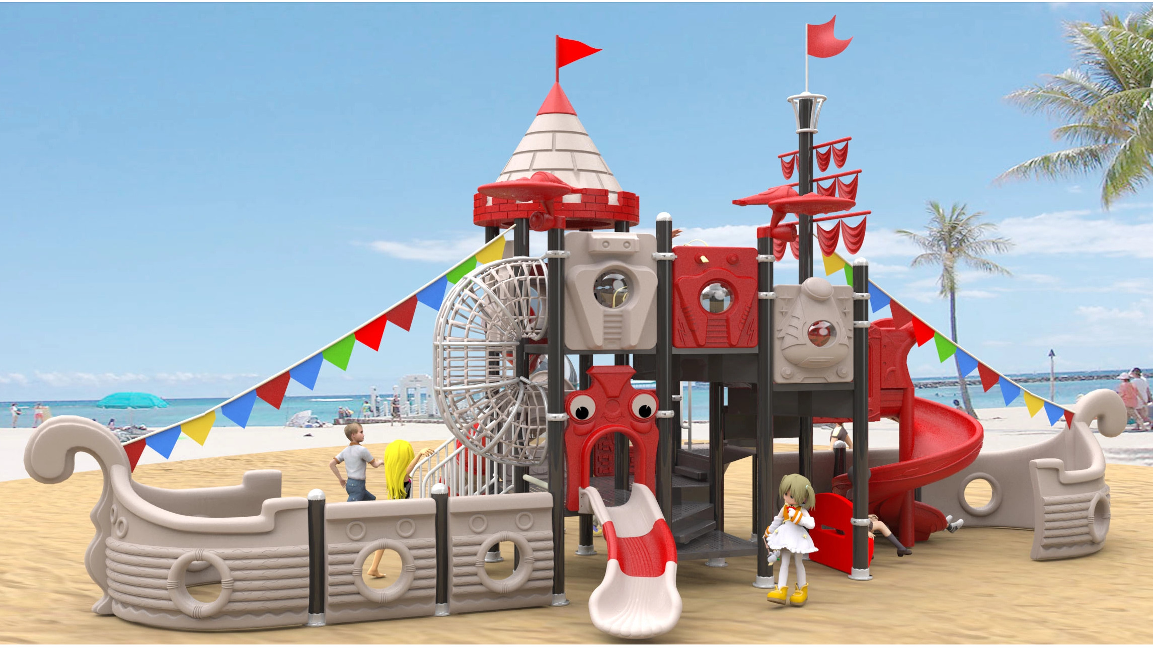 playground structures HT-14047