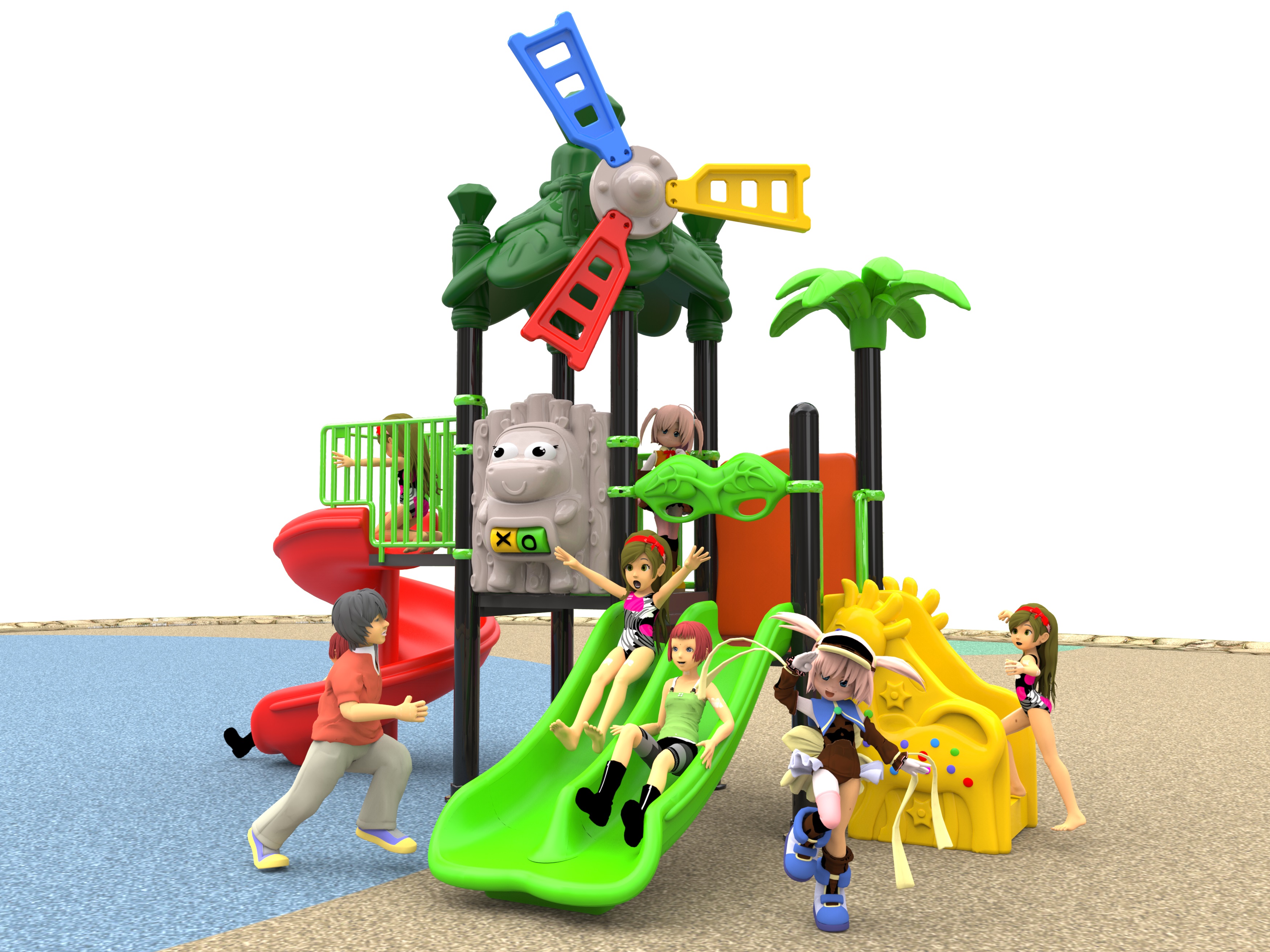 outdoor adventure playground equipment US$550 BIG SALES!!!