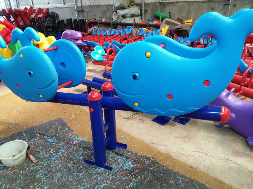 Spring See Saw Playground Component SL-QB-048