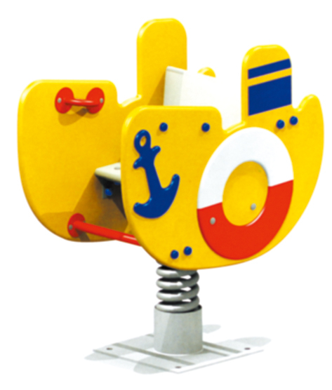 PE Spring See Saw playground in the park PE-YM-201