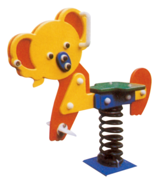 PE spring rider playground equipment PE-YM-183