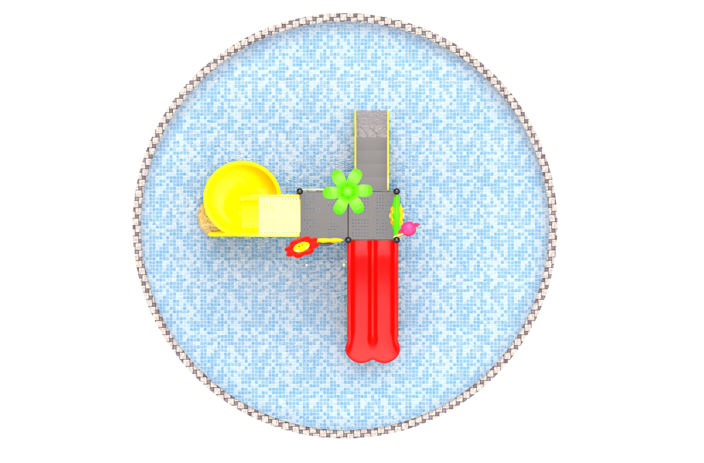 children's outdoor water playground equipment HT-2376036
