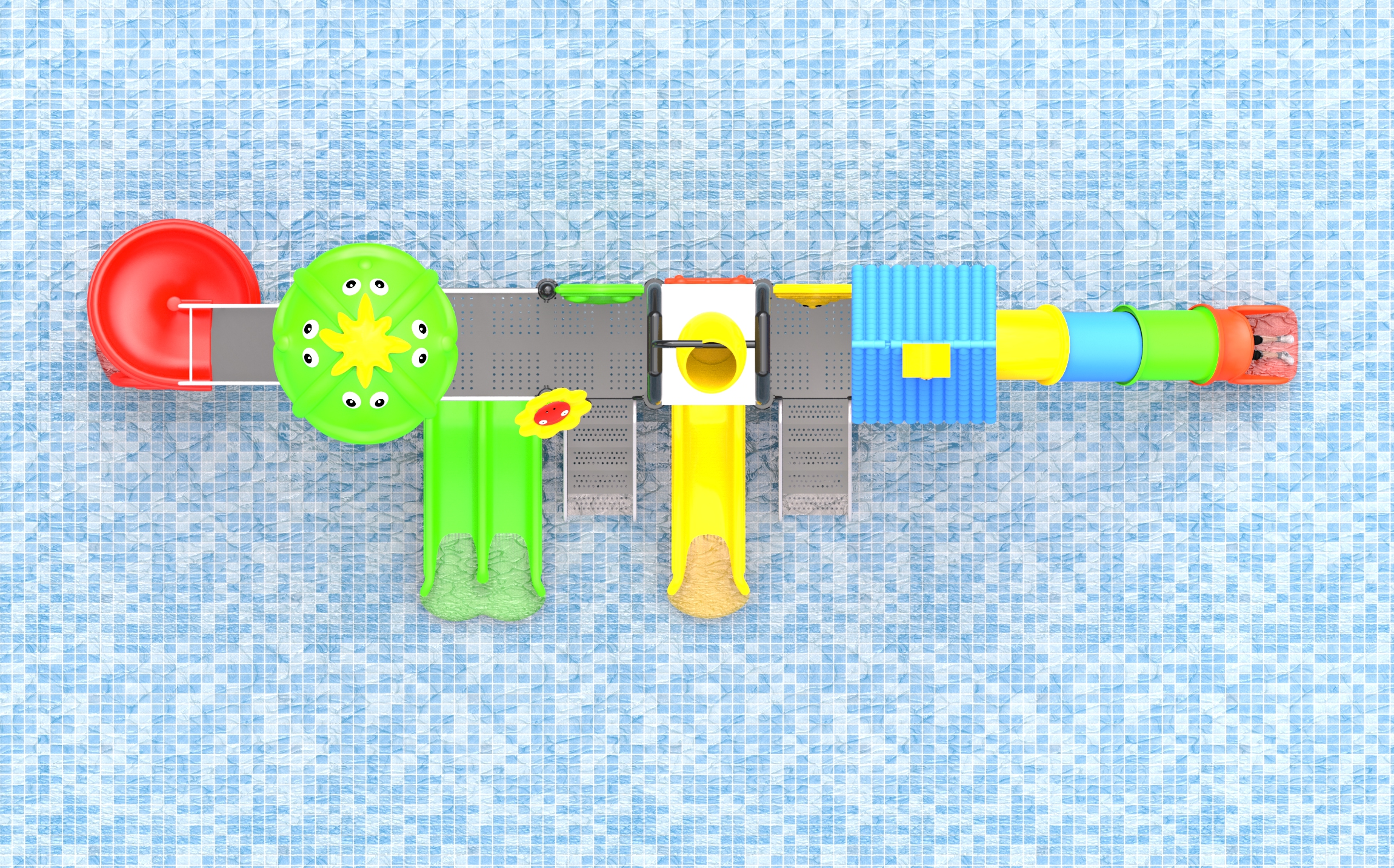 kids water playground HT-2376041