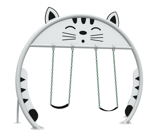 outdoor swings for children QQ-070(PE)