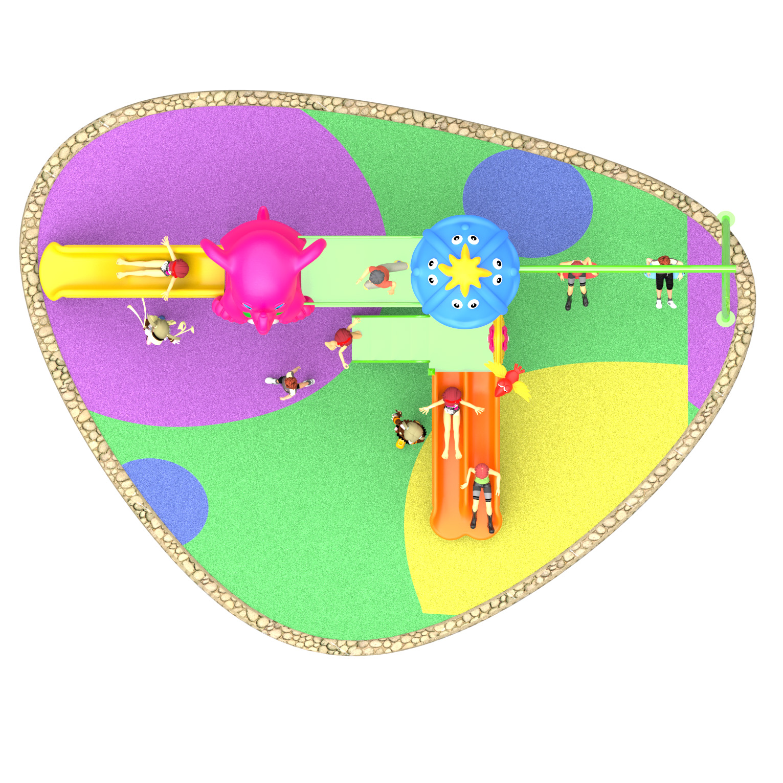 playground equipment for older students HT-55024
