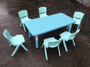 adjustable plastic table for children SLZ-008