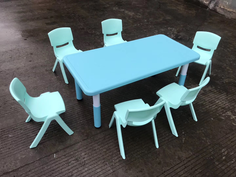 adjustable plastic table for children SLZ-008