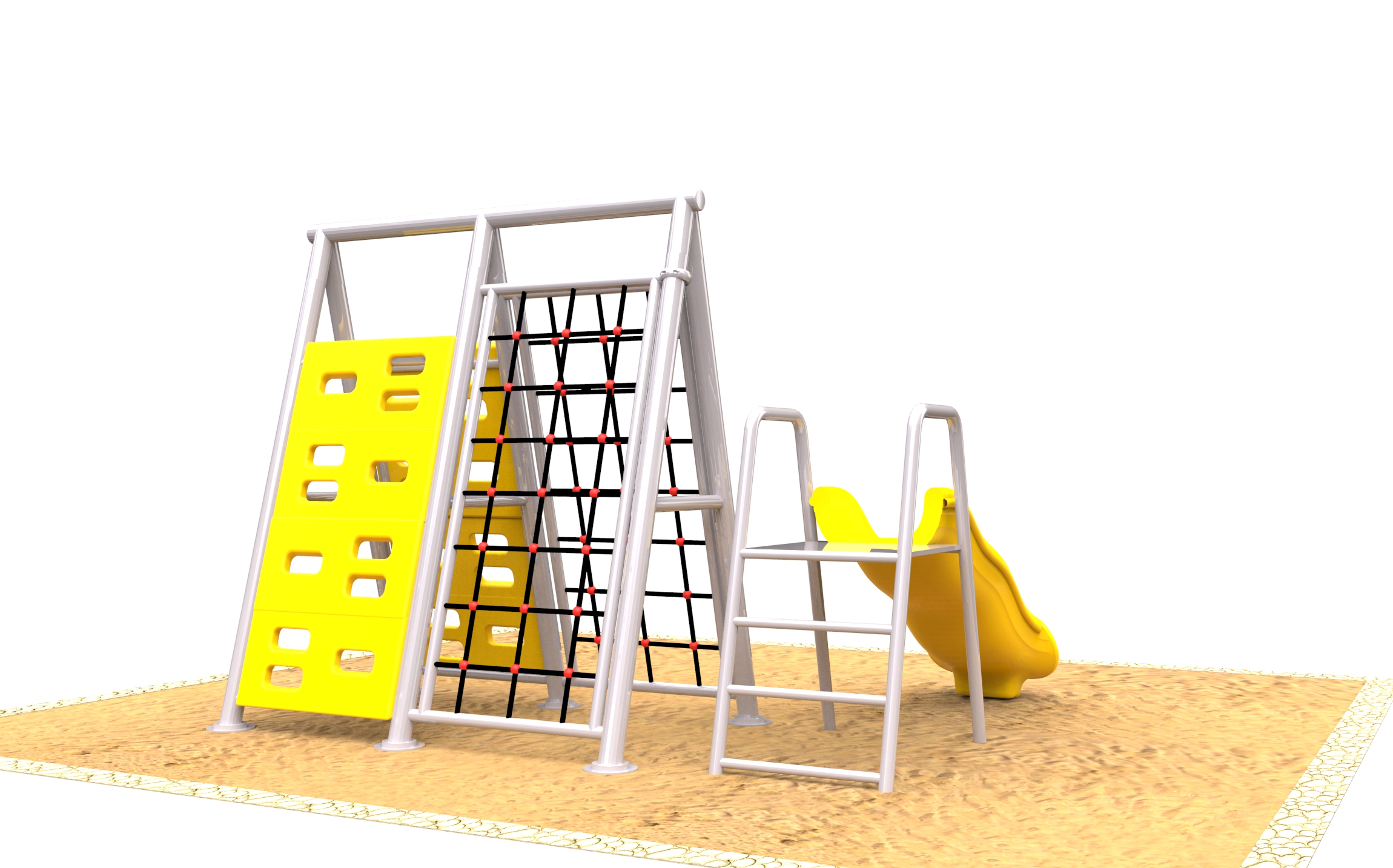 kids garden swing slide set QQ-23003