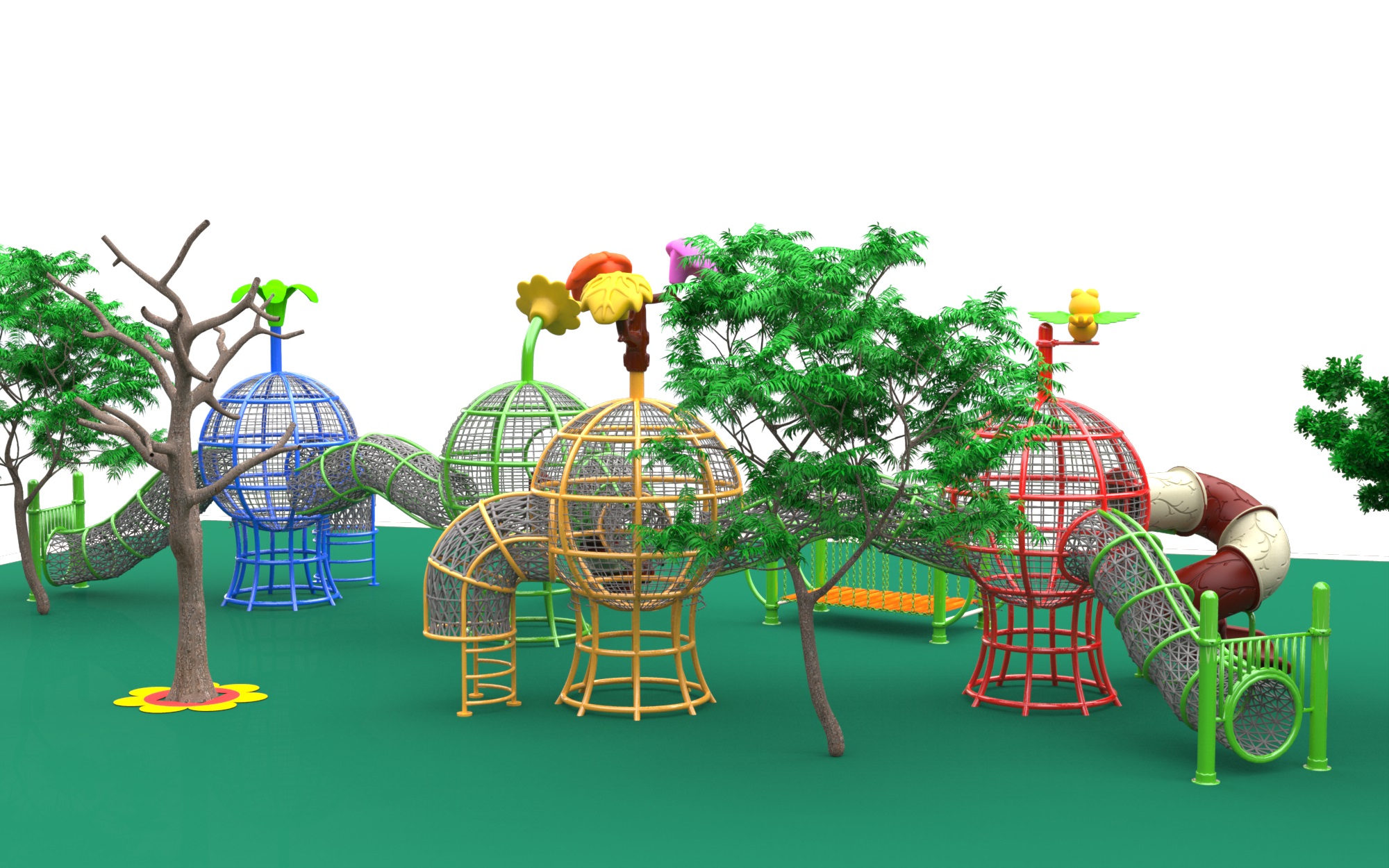 school playground equipment play set TN-094