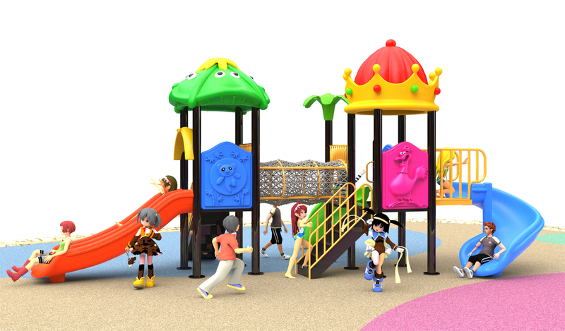 children outdoor playground equipment playset HT-76022