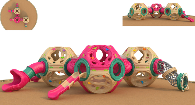 children climbing frame PW-023