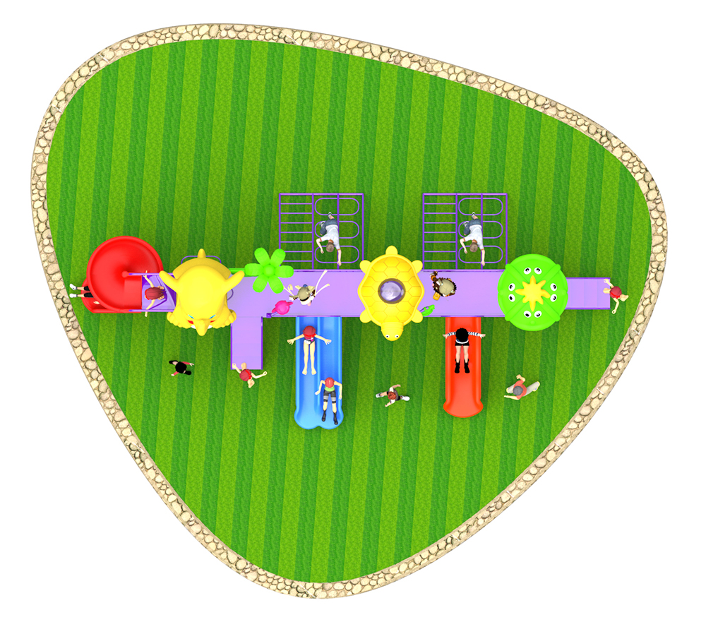 school playground equipment play set HT-55035