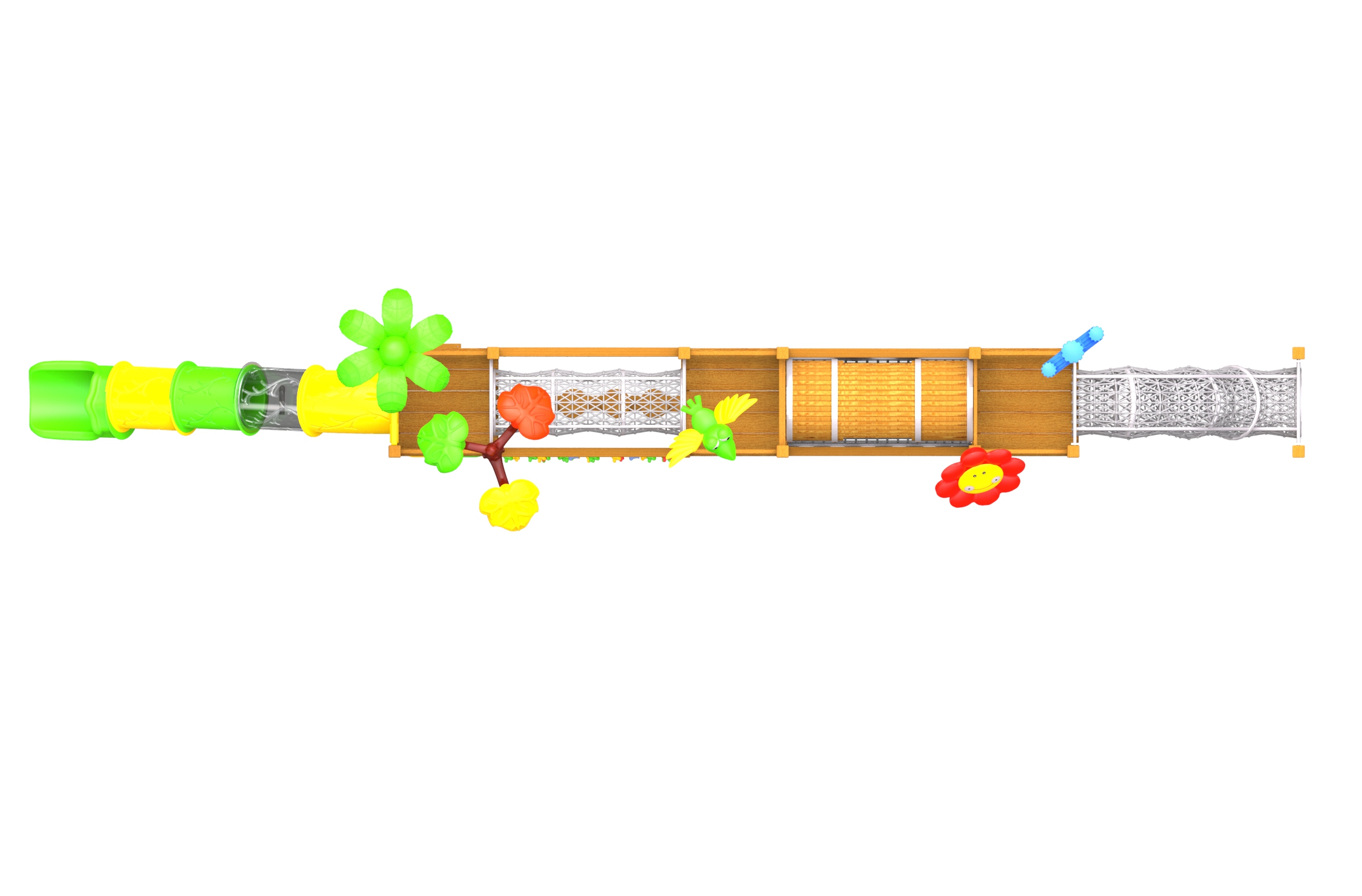 commercial playground equipment for children HT-WD23011