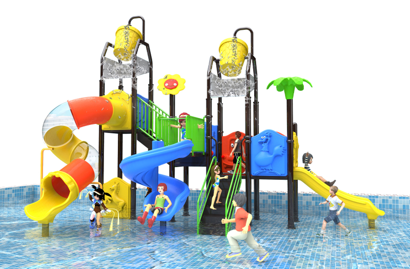 kid plastic outdoor playground equipment HT-2389044