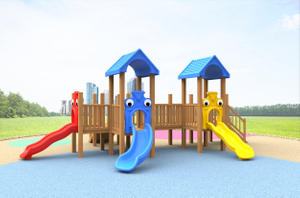 wooden playground equipment for children HT-WD25018 BIG SALES!!!