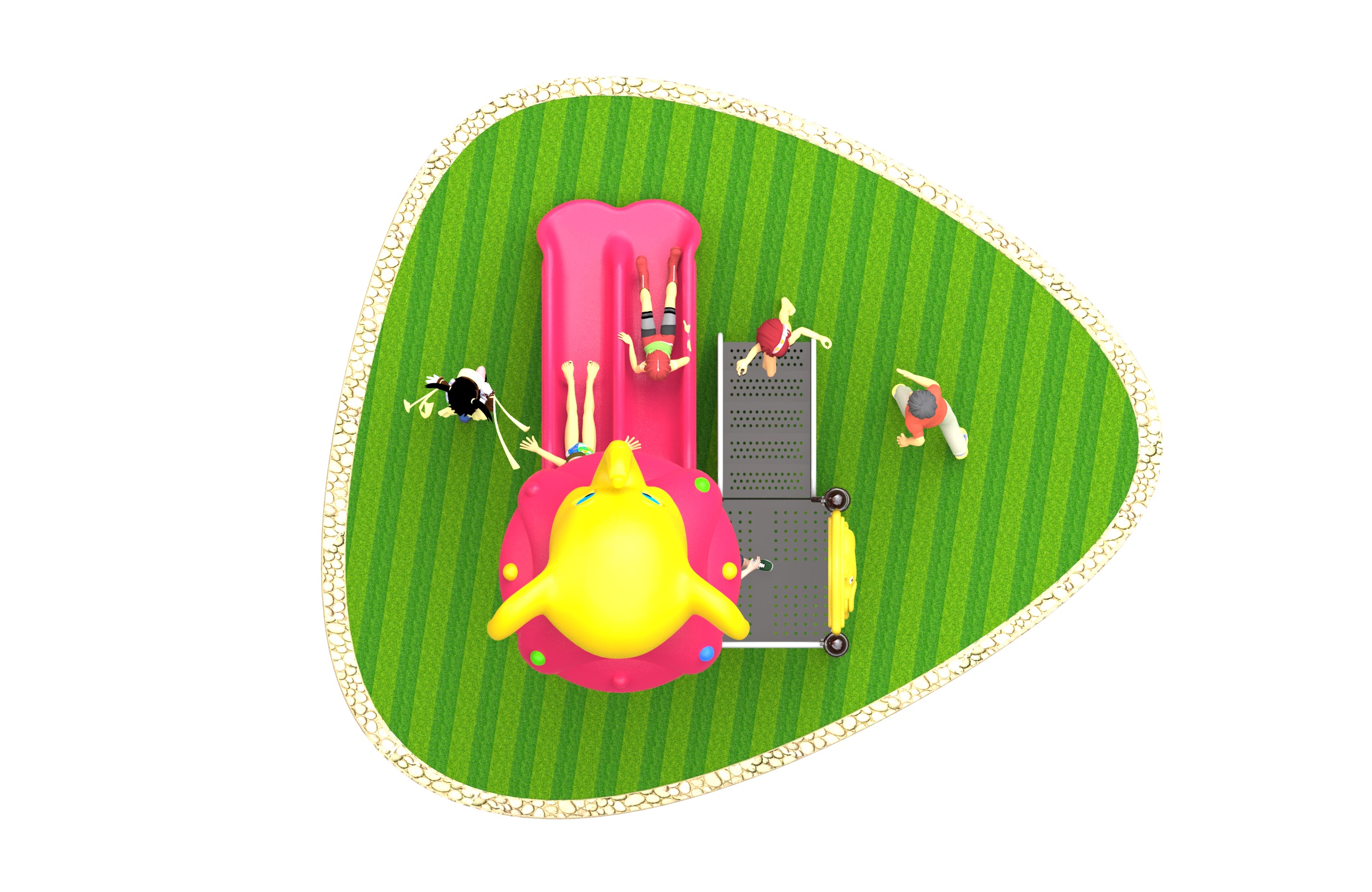 kid outdoor playground equipment HT-89013