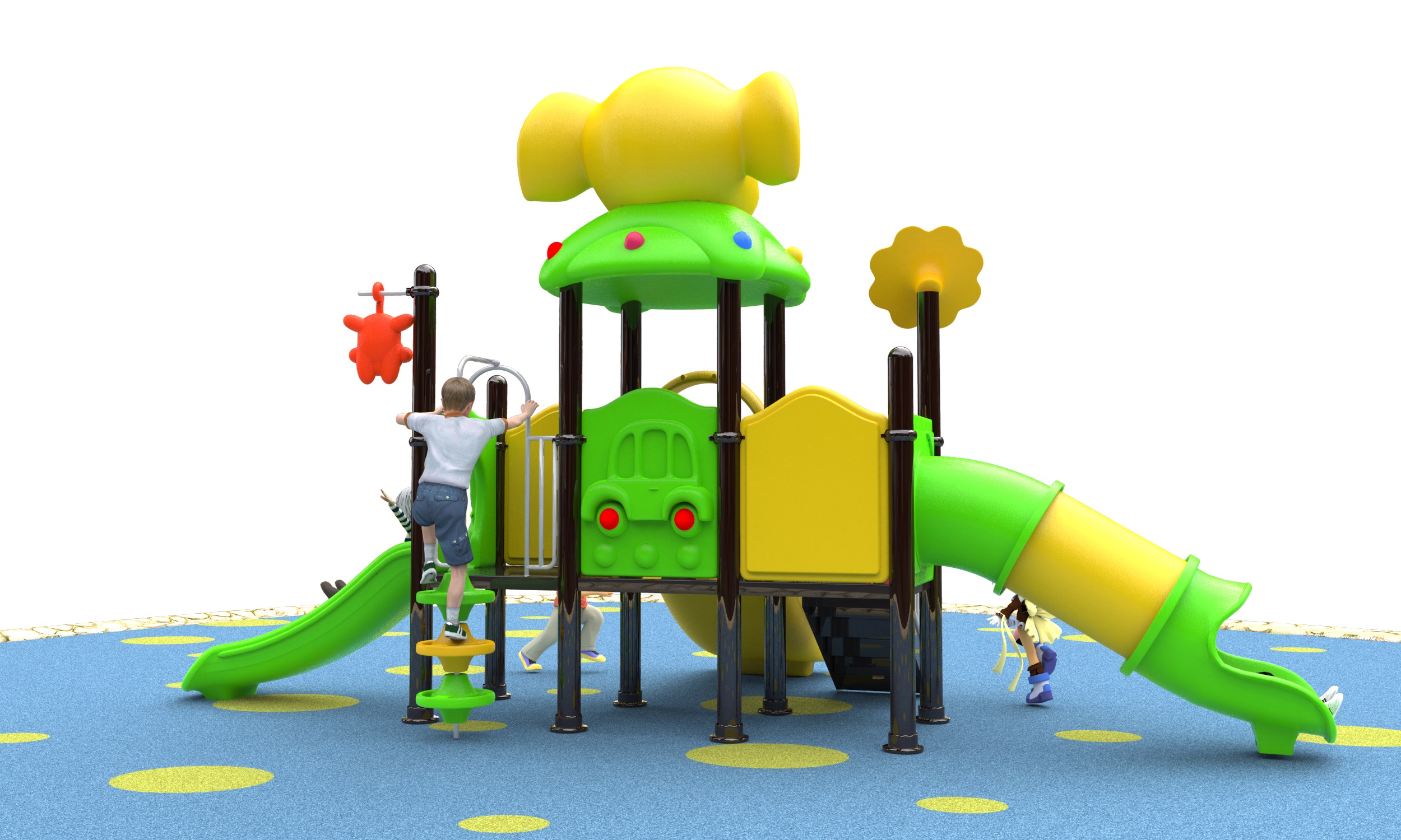 toddlers outdoor playground HT-89010