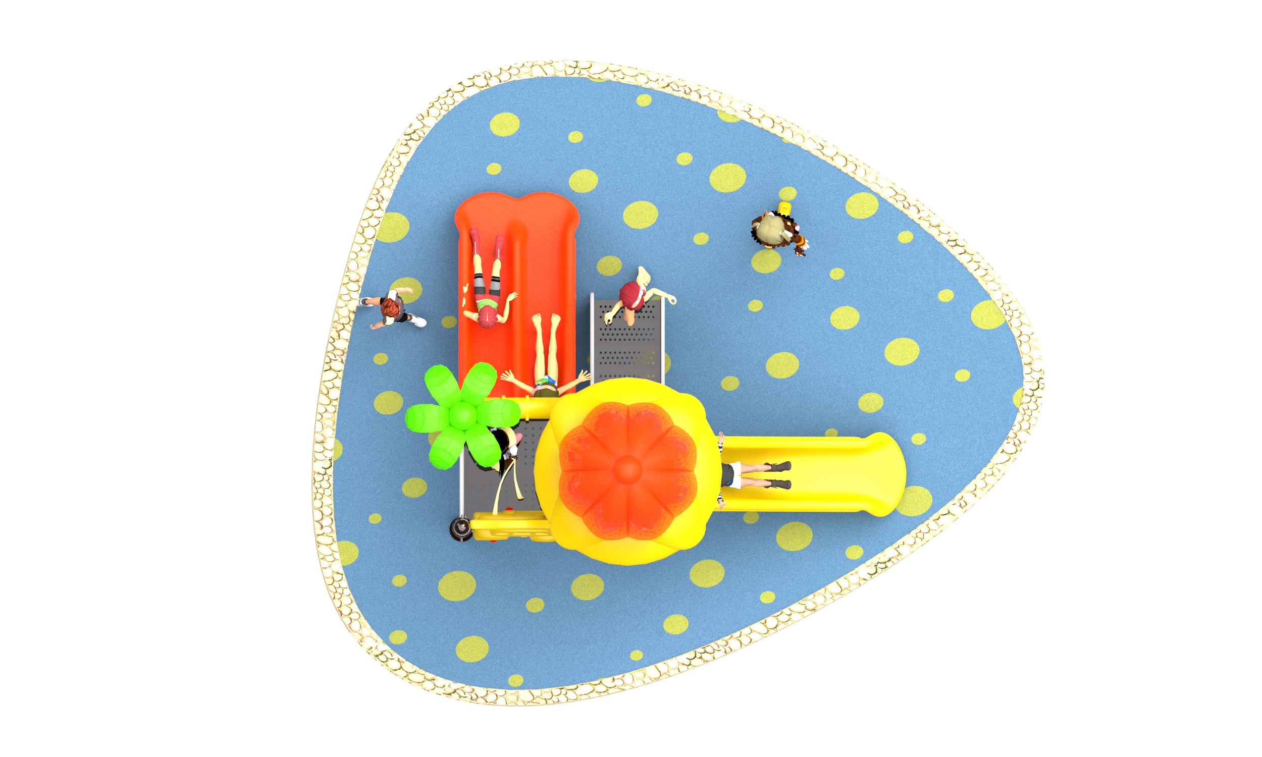 toddlers outdoor play equipment HT-89007