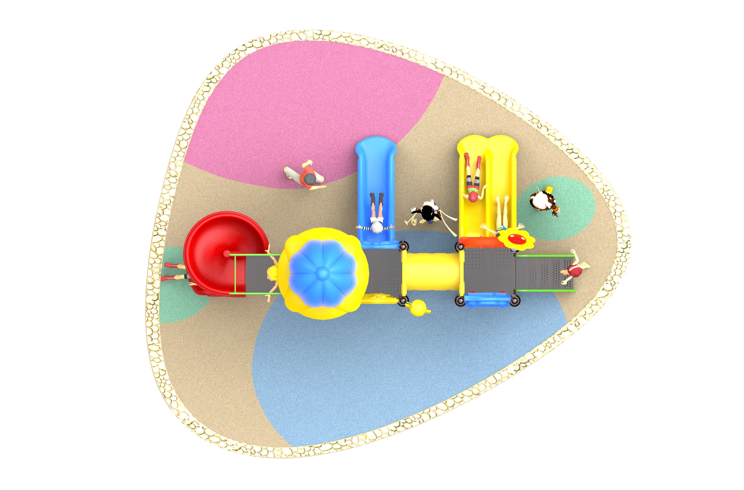 kid outdoor playground equipment HT-89002
