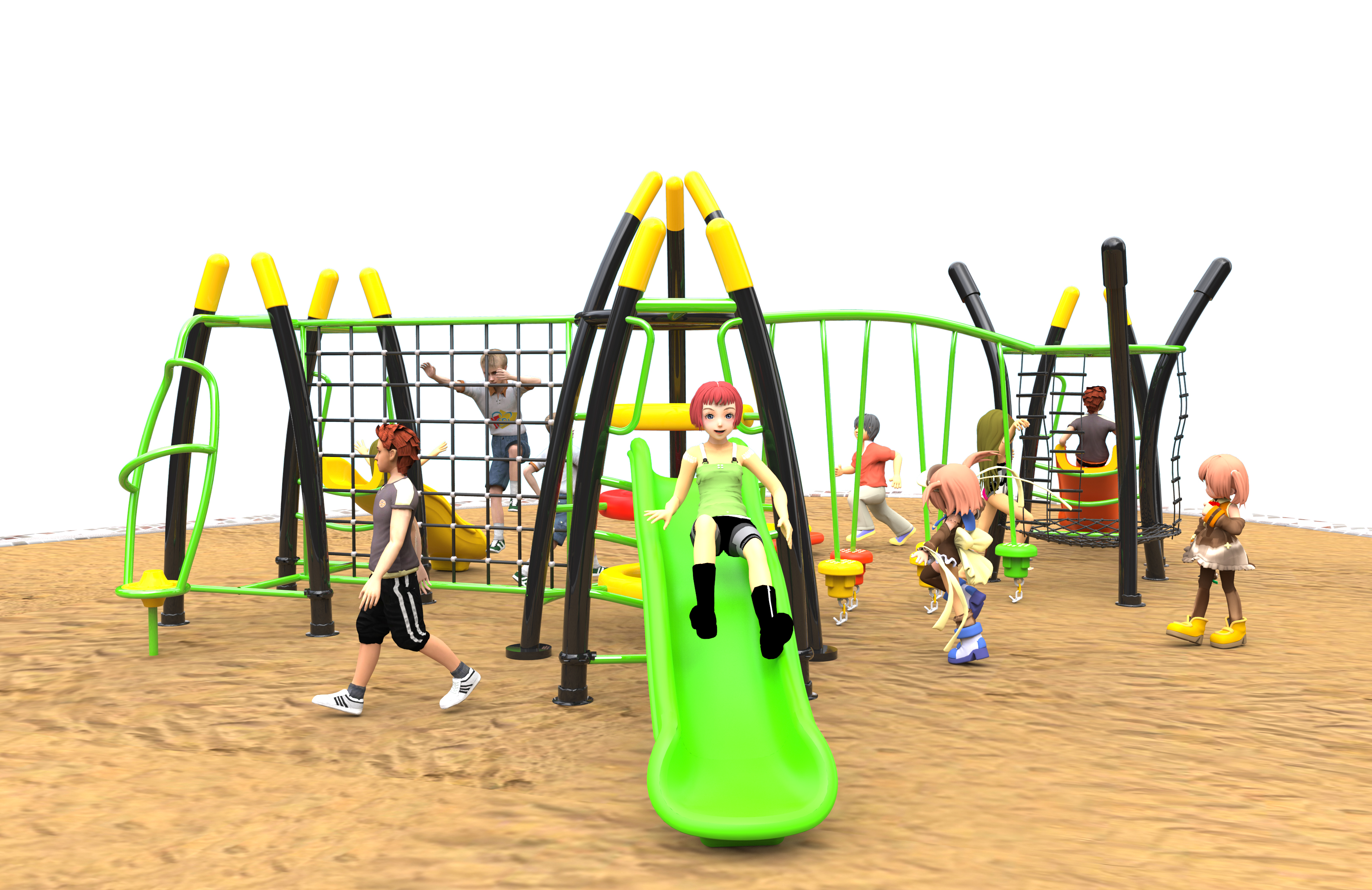 toddlers outdoor play equipment TN-012