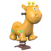 Colorful spring horse in playground park YM-031