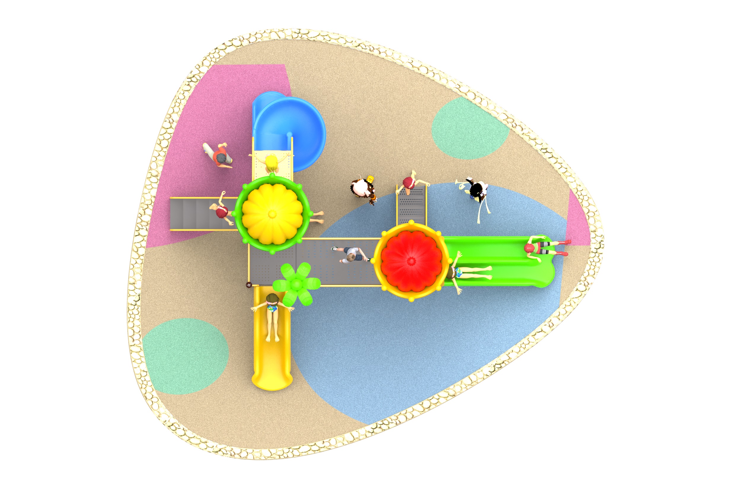children's indoor playground equipment HT-76009