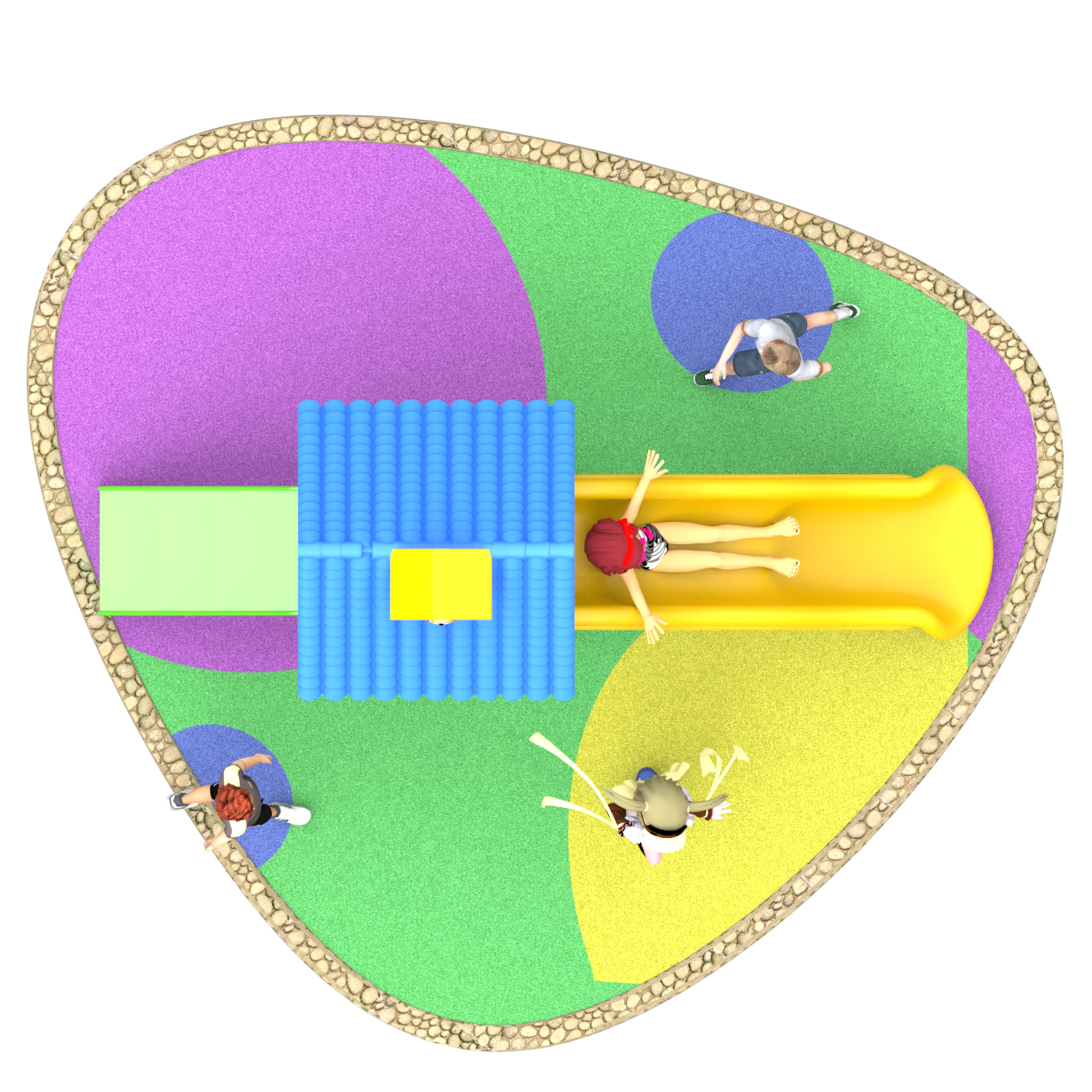 commercial outdoor play equipment HT-55016