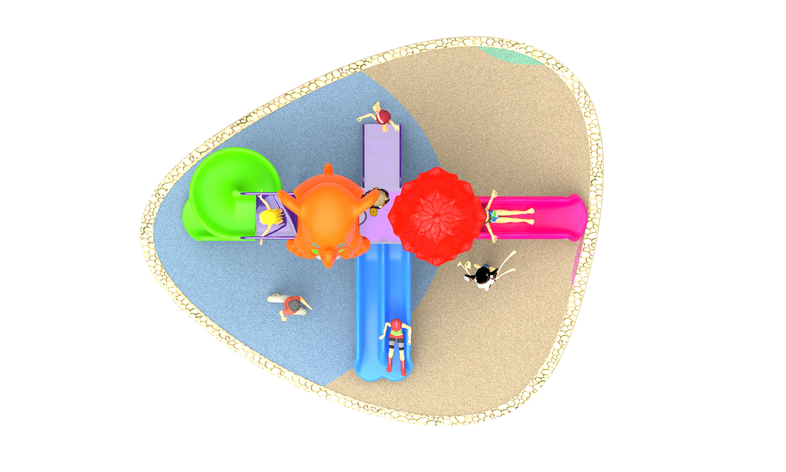 playground equipment for schools HT-55043