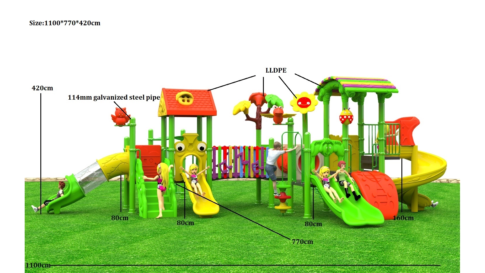 playground equipment for children outdoor play HT-14006