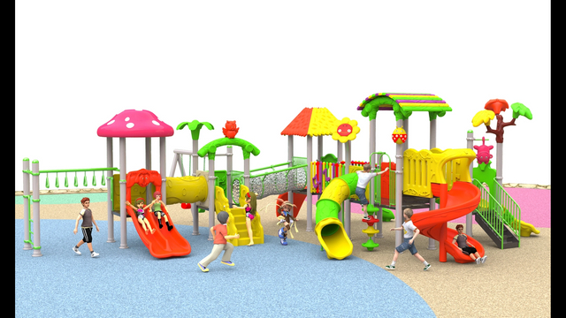 children's playground equipment amusment park play HT-14008