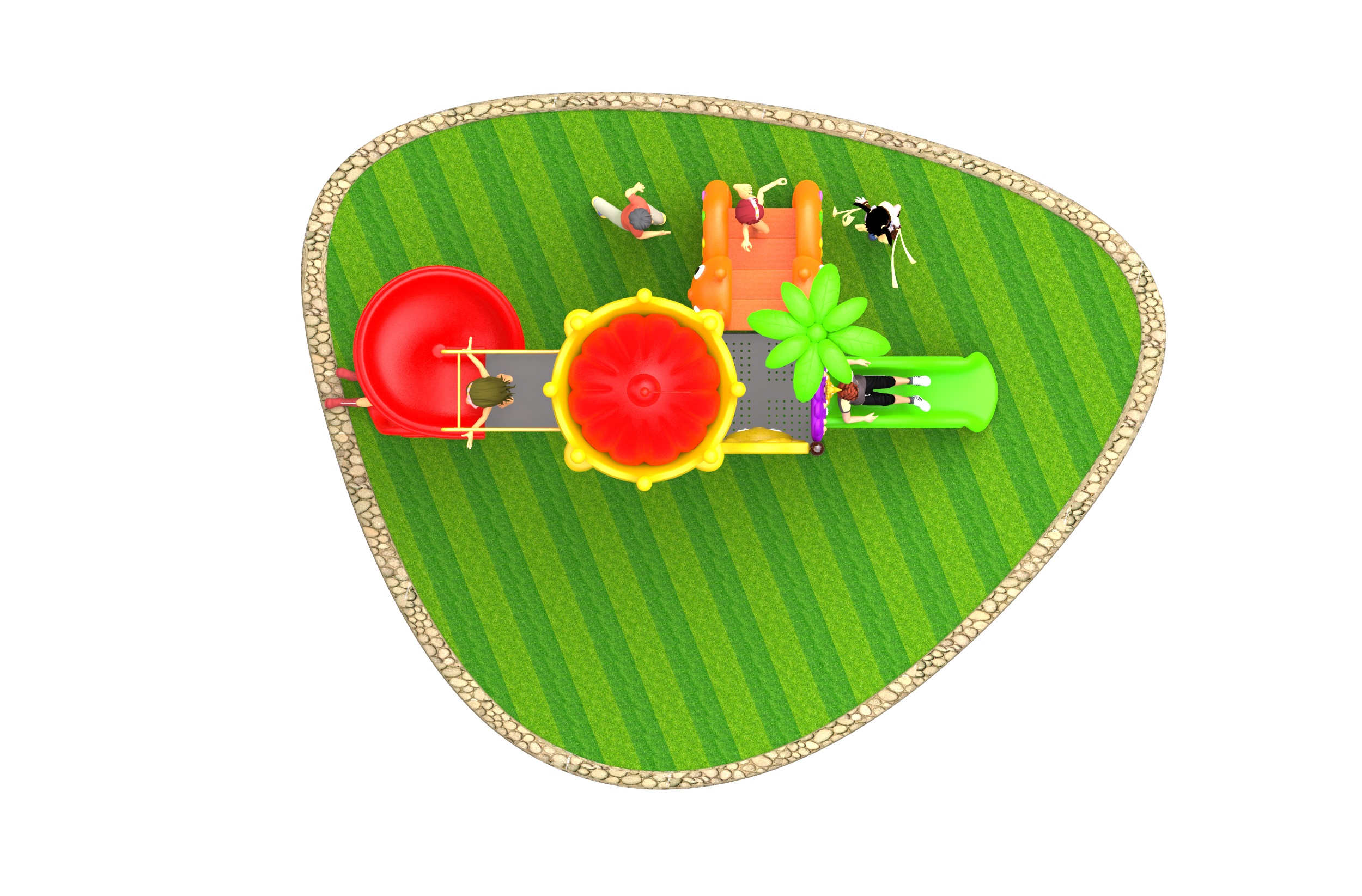 toddler outdoor play equipment HT-76124