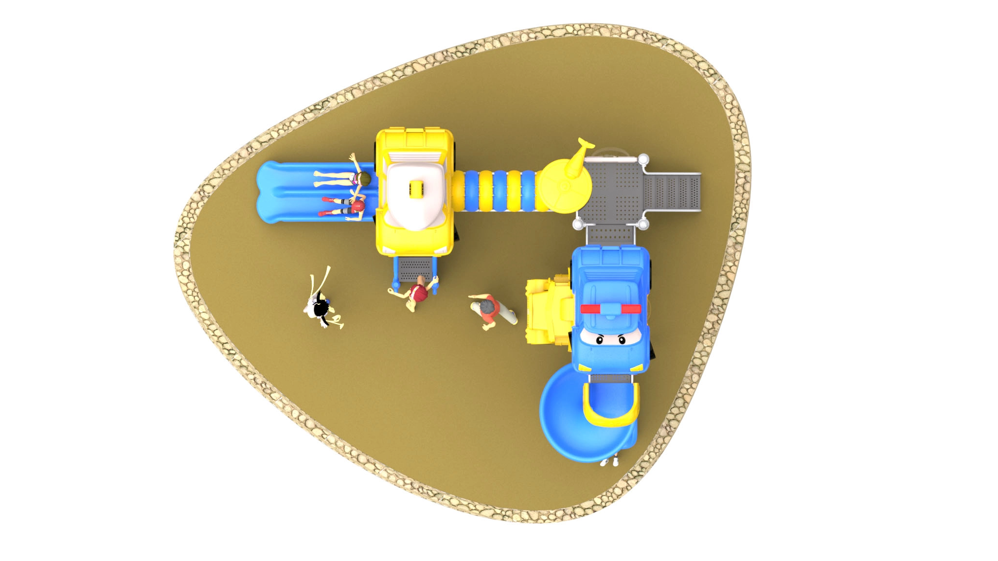 kids playequipment residential park play HT-14017