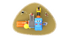 daycare outdoor playground equipment HT-14041