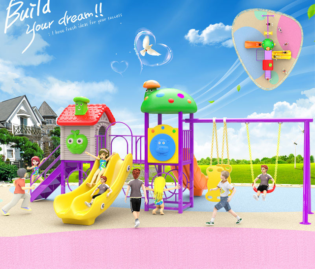 commercial playground equipment for children HT-55125