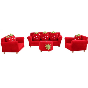 strawberry kids sofa set-red RB-375