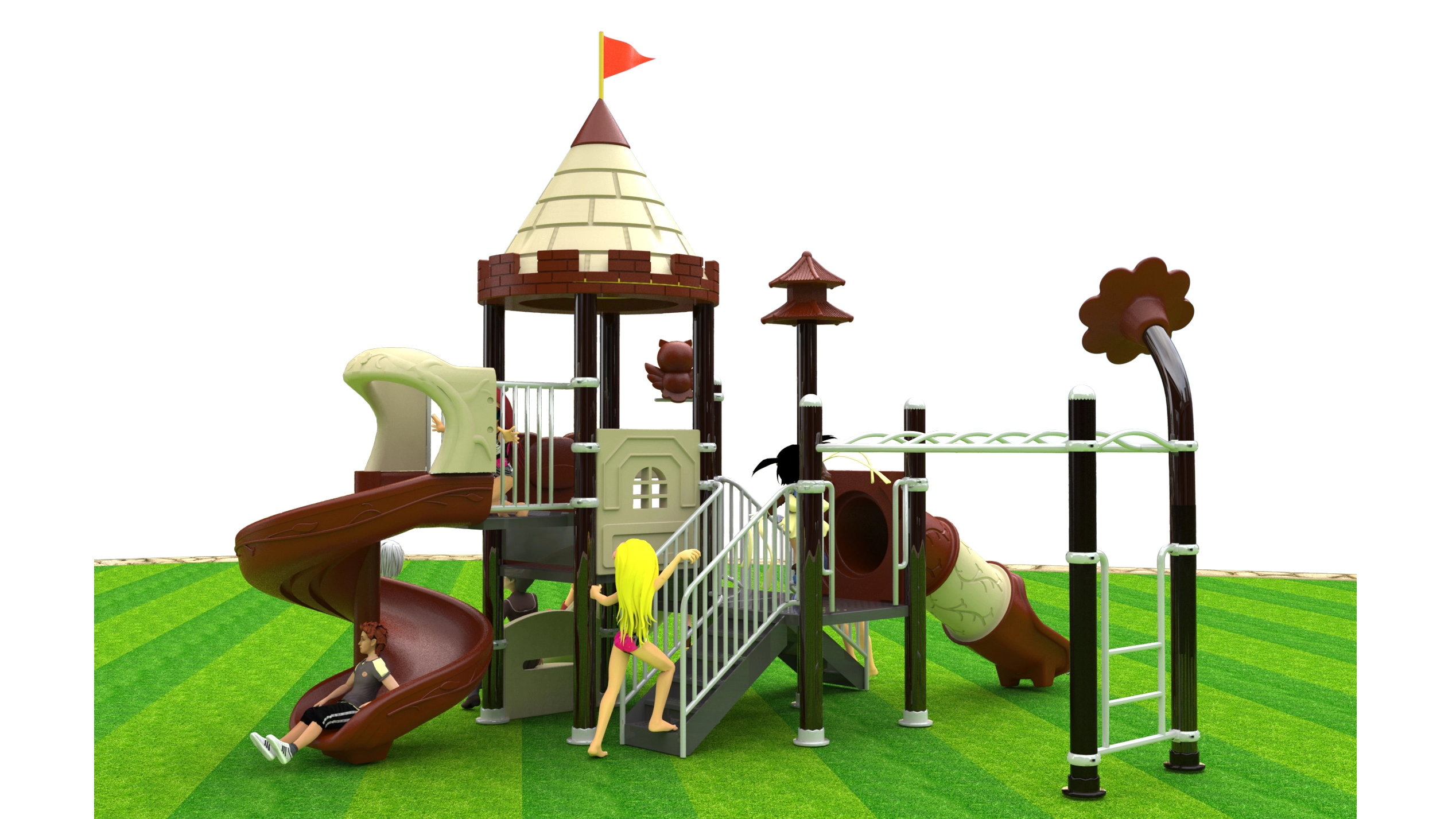 high quality playground equipment HT-14055