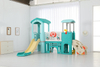 Plastic playhouse with slide for children US$138 BIG SALES!!!