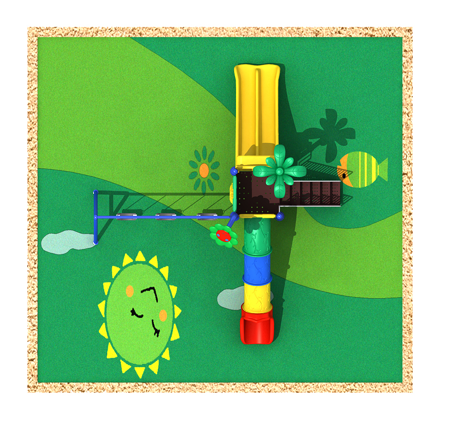 plastic jungle gym for sale HT-14115