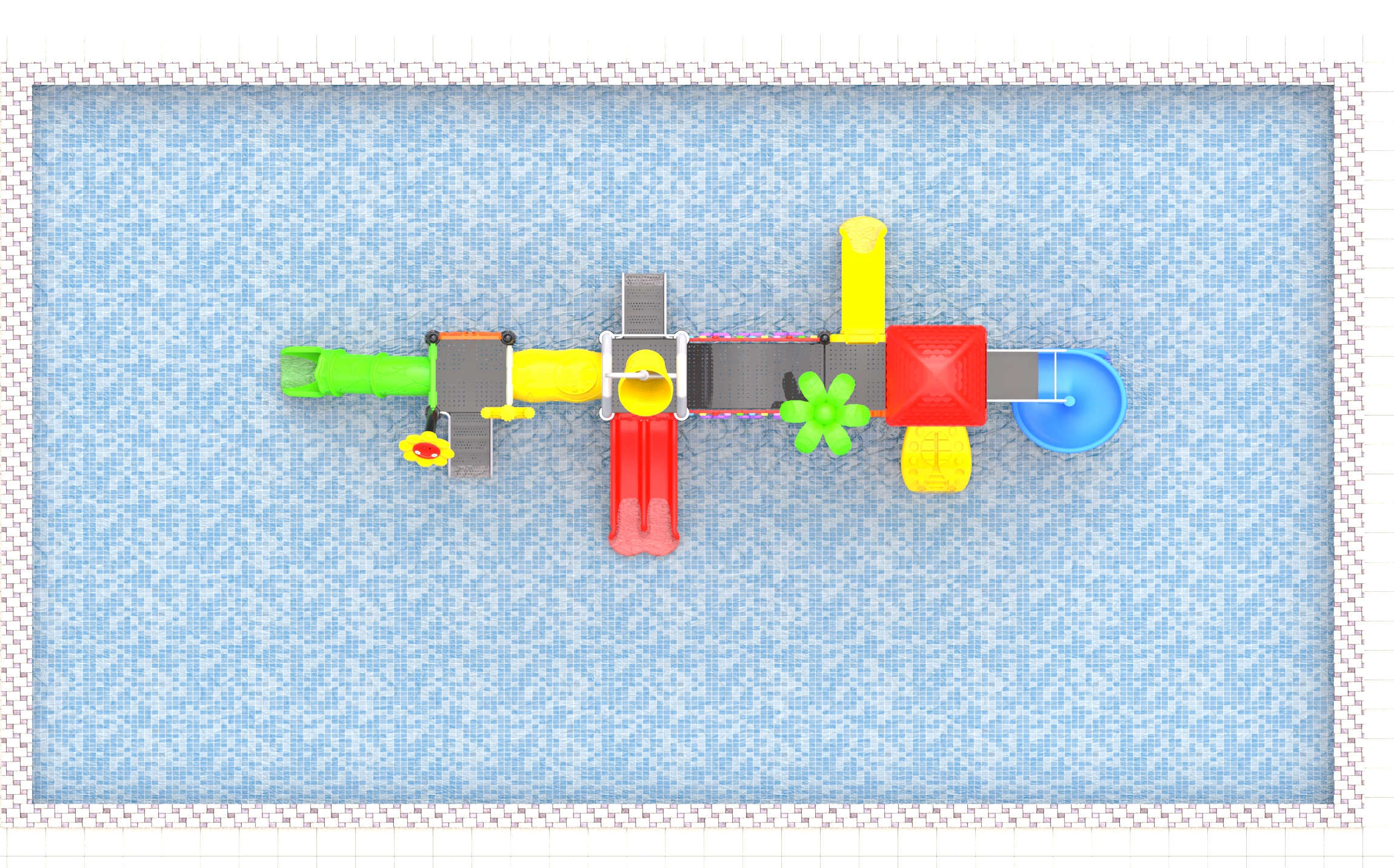 water features children's playgrounds HT-14207
