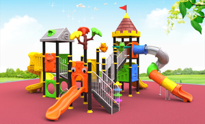 plastic outdoor play equipment for toddlers HT-14094