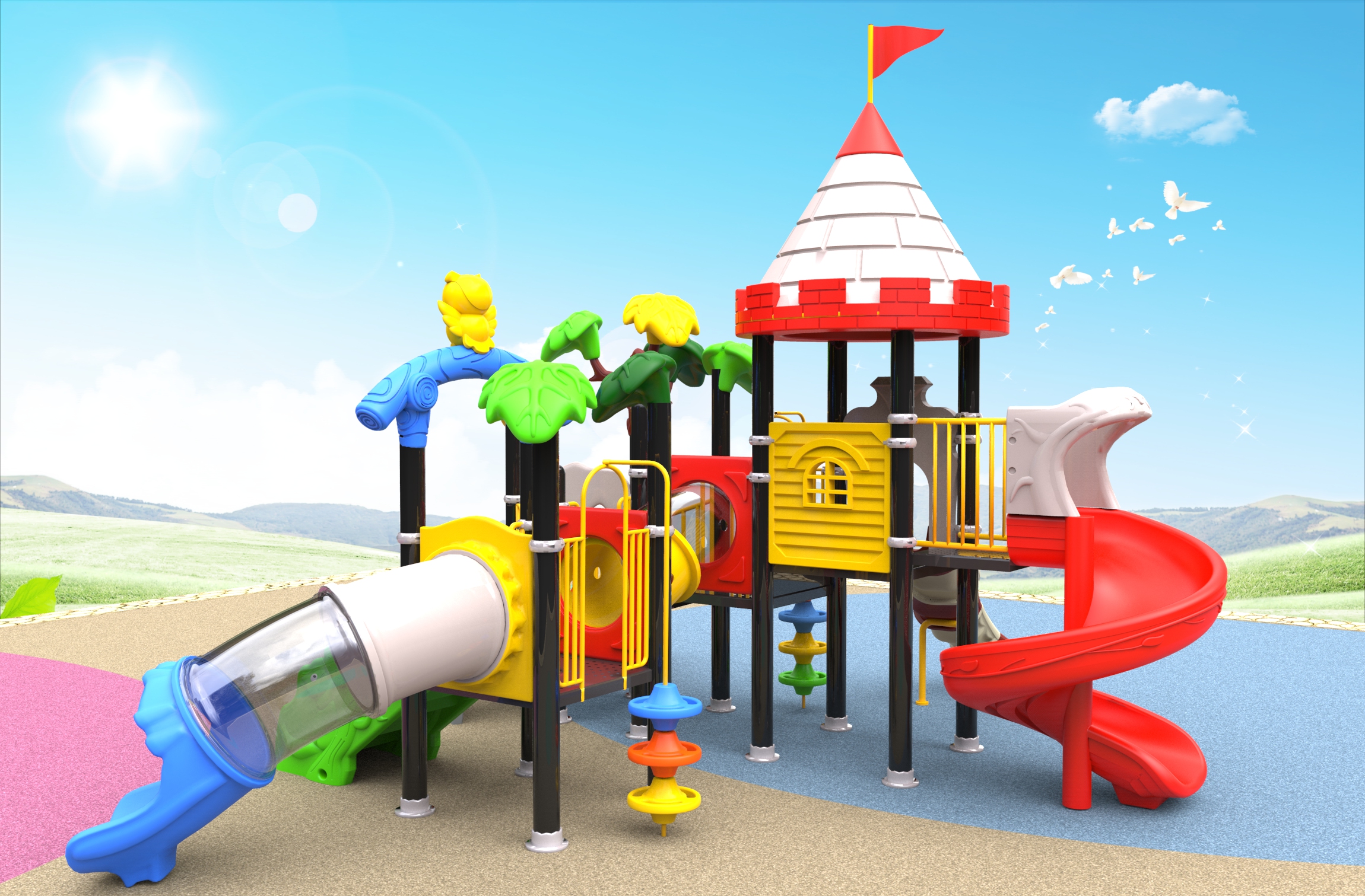 toddler playset outdoor HT-14108