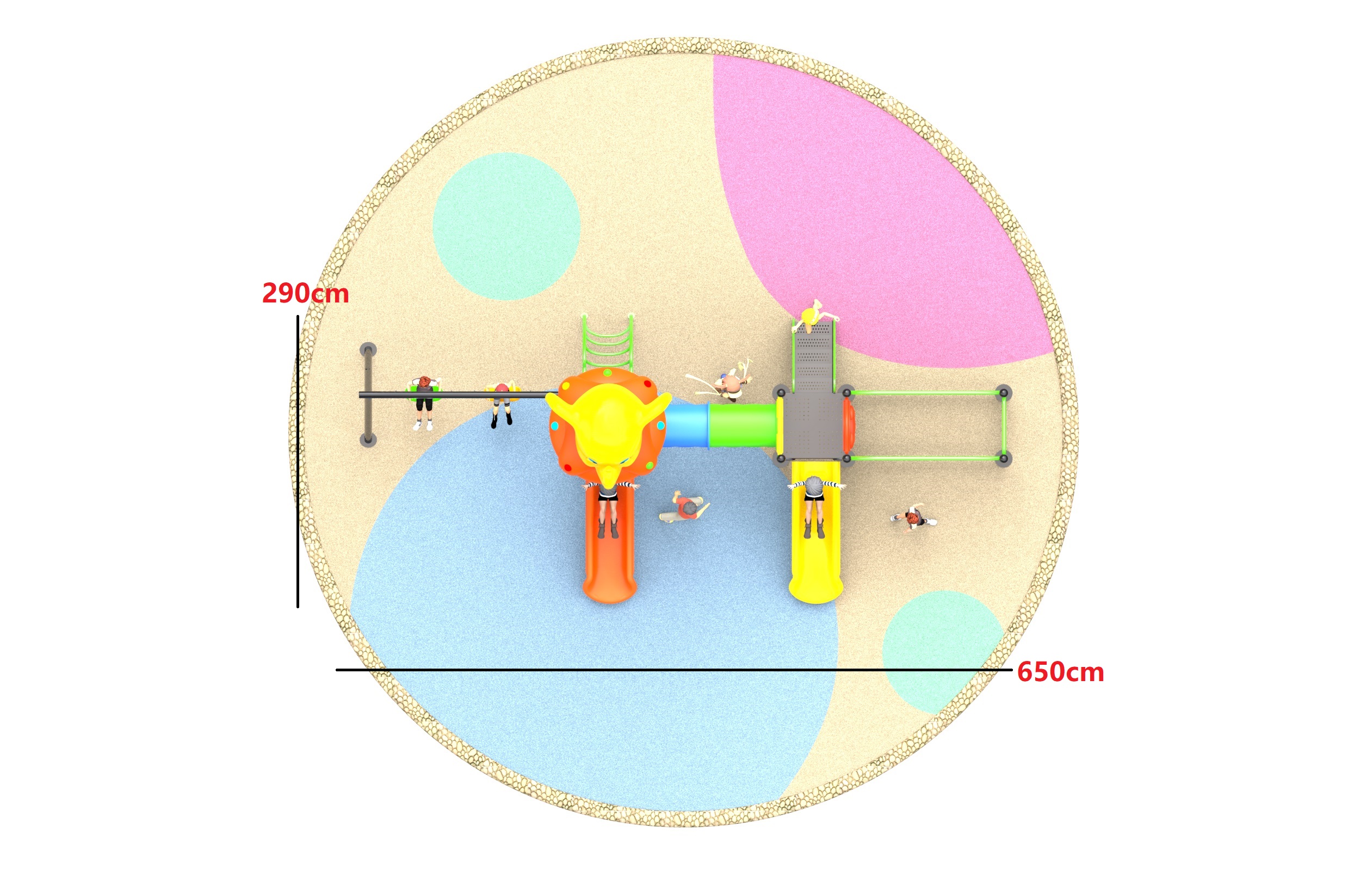 playground slide for sale HT-2376006