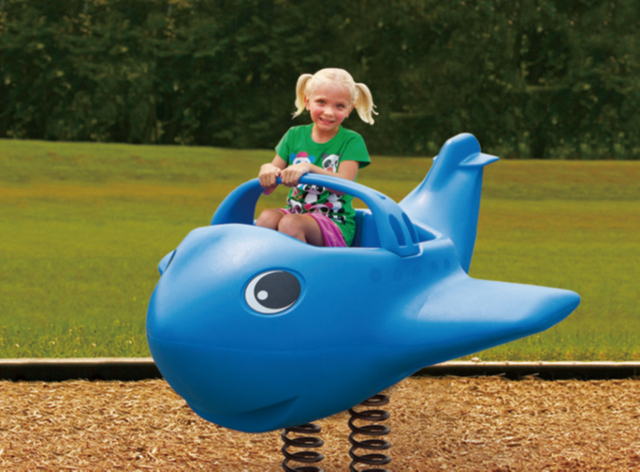 Spring See Saw Park Rocking Horse Playground YM-162